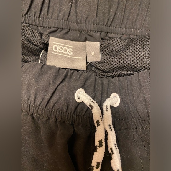 ASOS MEN'S  swim trunks shorts pool lounge Black XL - Picture 3 of 8